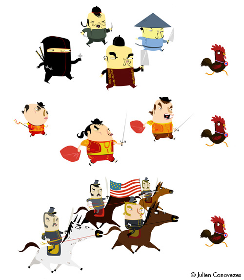 illustrateur animation flash