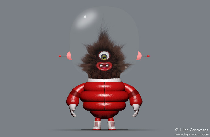 3d mascot illustration