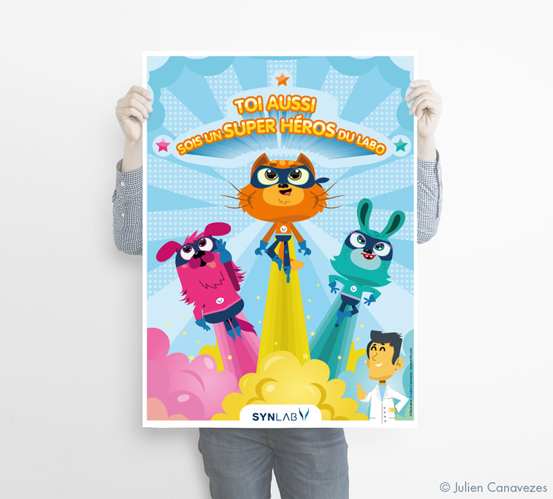 illustrator poster designer for children