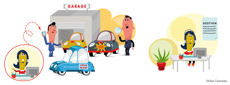  car insurance illustration