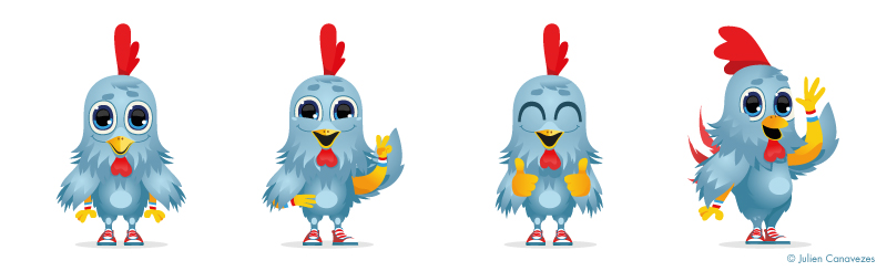 rooster mascot