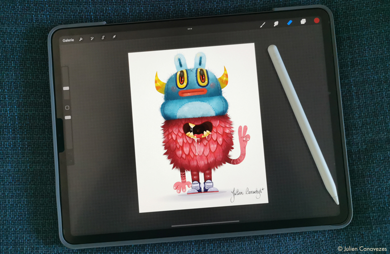 illustrateur ipad procreat