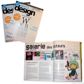 magazine web design