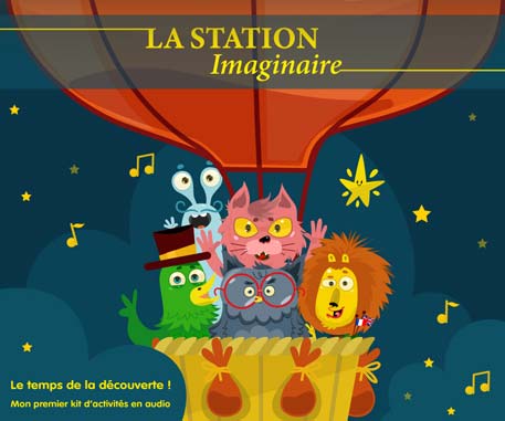 Illustration d’histoire et jeux pour enfants Podcast